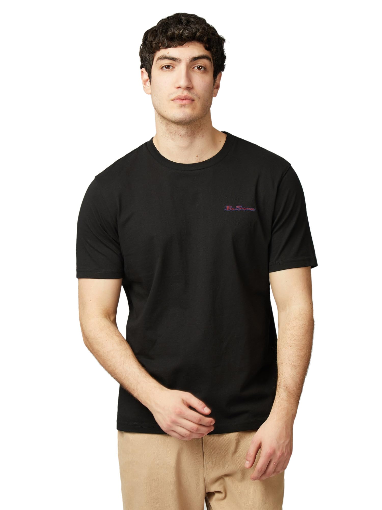 Ben ShermanMen's Signature T-Shirt, Short Sleeved, 100% Organic Cotton, Regular Fit
