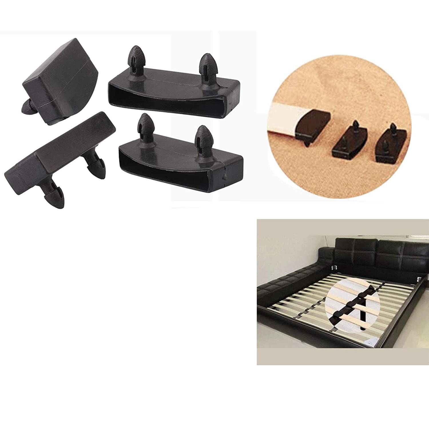 QWORK 36 Pcs Capuchons Lattes Pour Soier, 24 X Ebout De Lattes Et 12