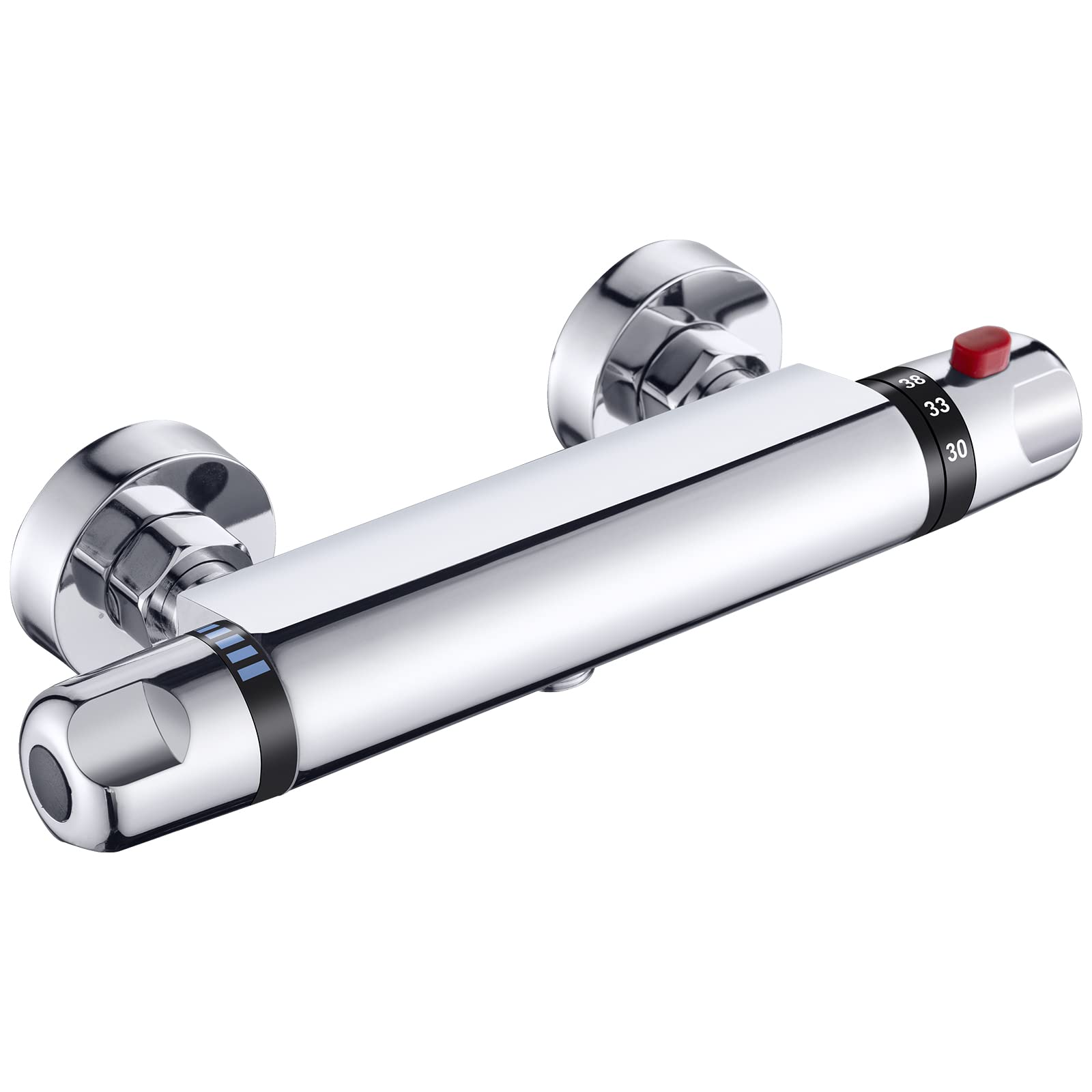 Buy Solepearl Chrome Thermostatic Shower Mixer Wall ed Thermostatic Bar