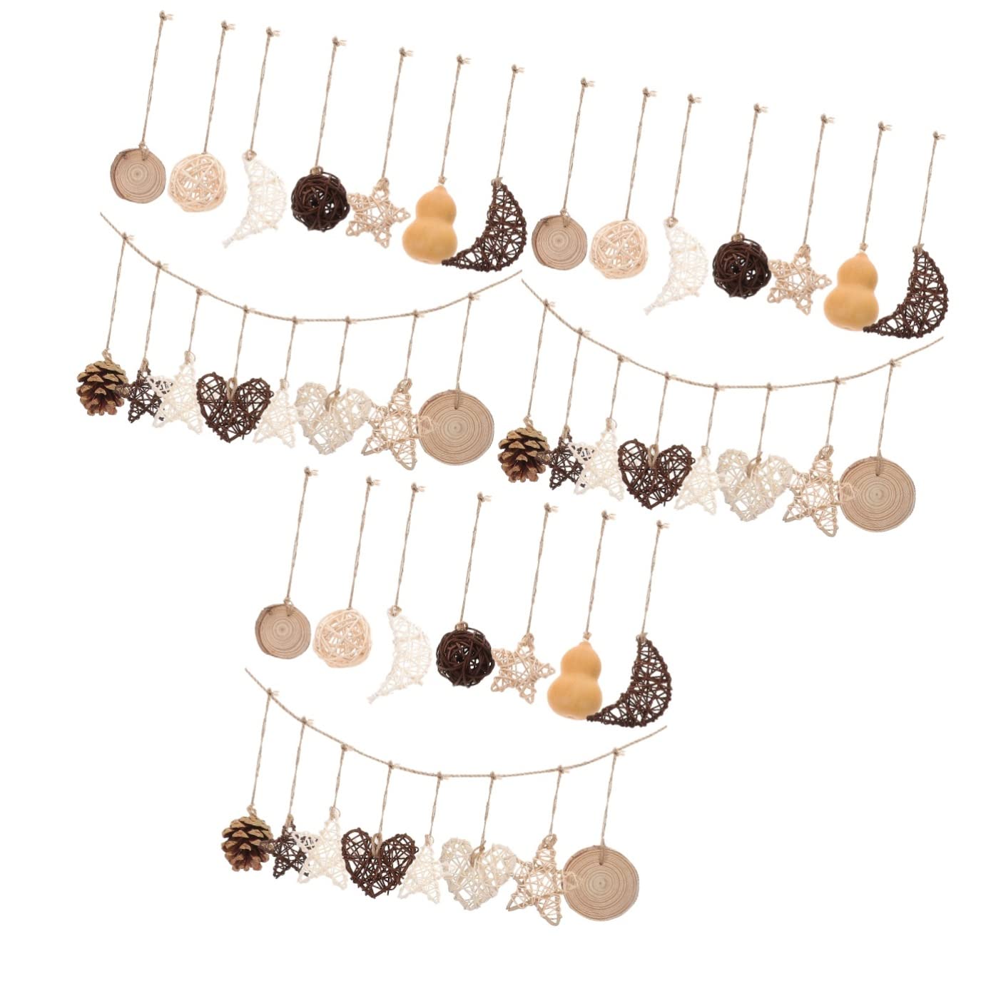 Décor mural naturel suspendu pour décoration de mariage et chambre
