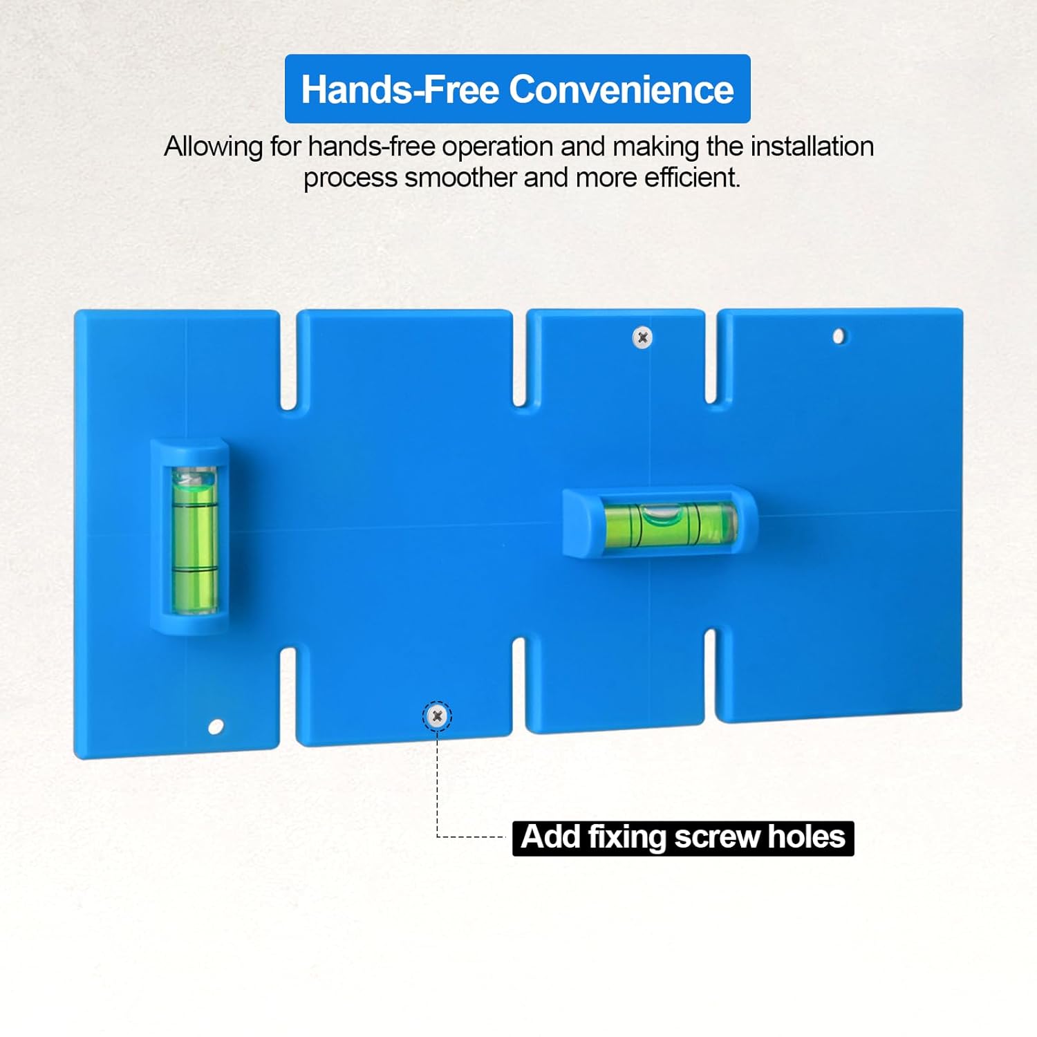 1 pcs Wall Box Template and Level for Old Work Electrical Boxes WTL-12/WTL-34, Old Work Box 1 gang/2-Gang, Non Metallic Electrical Box, 3-Gang/4-Gang