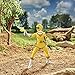 Power Rangers Lightning Collection Zeo Yellow Ranger 6-Inch Premium Collectible Action Figure Toy with Accessories, Kids Ages 4 and Up