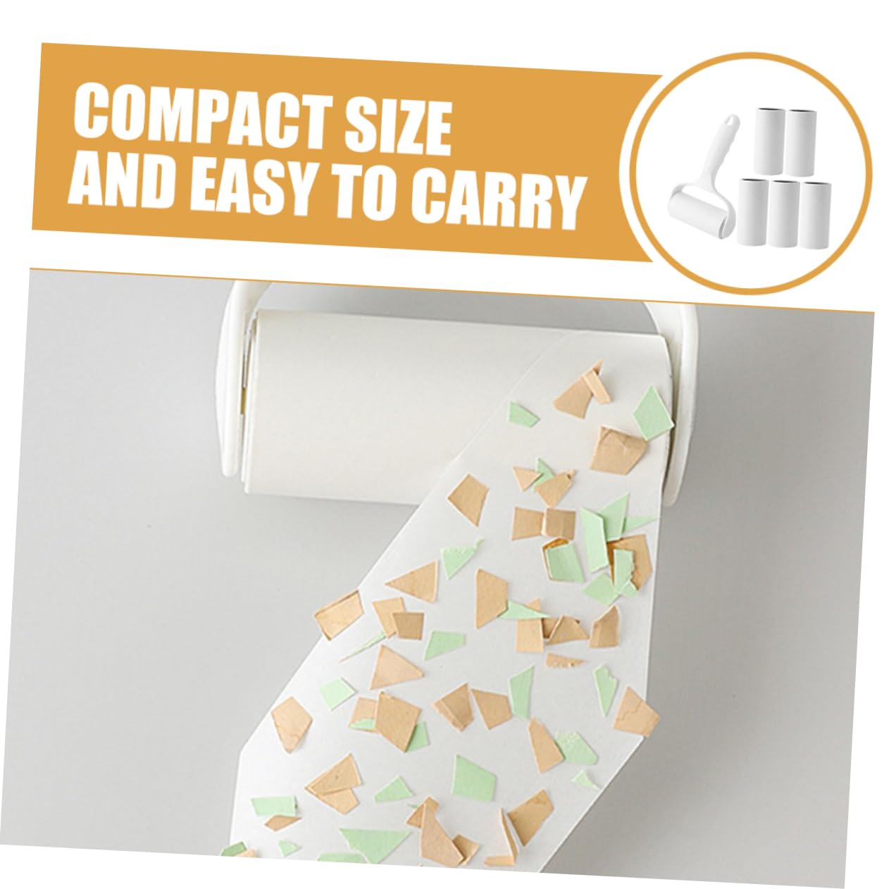 MAGICLULU Rullo Levapelucchi per Peli Animali Domestici Pulitore Portatile per Vestiti e Mobili Rullo per Rimozione Peli Cani e Gatti Resistente e Riutilizzabile