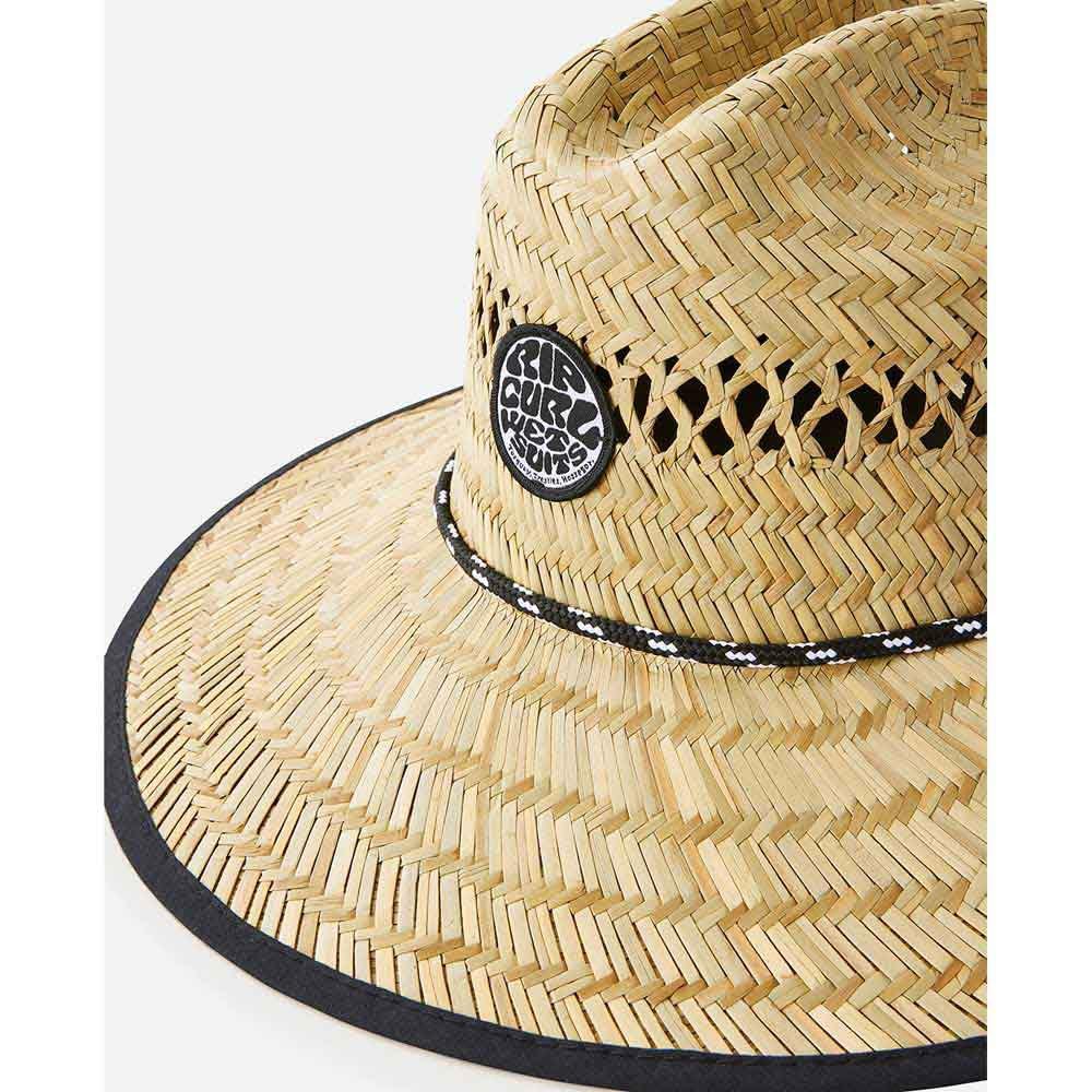 Rip Curl Logo Straw Hat L-XL, naturel