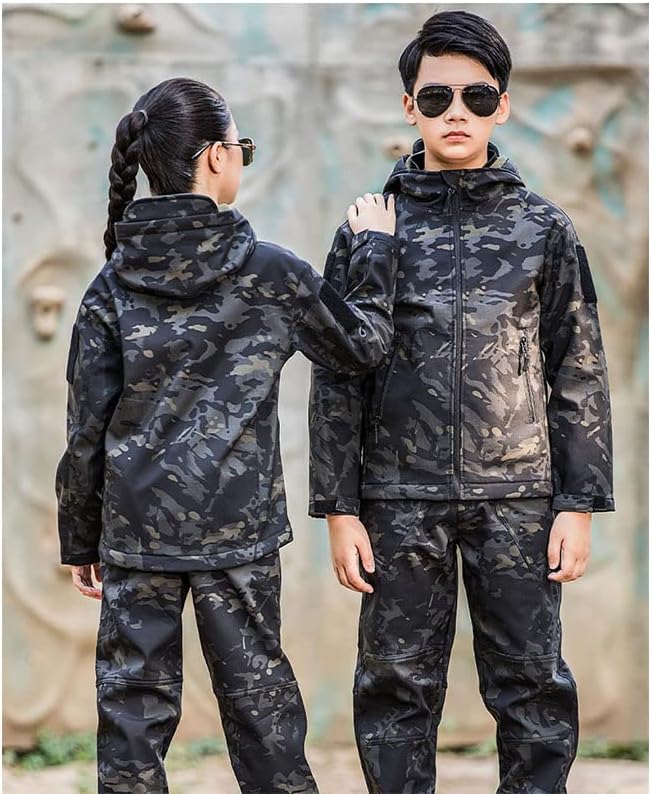Outdoor Sports Airsoft Hunting Shooting Coat Combat Children Clothing Camouflage Kid Child Jacket