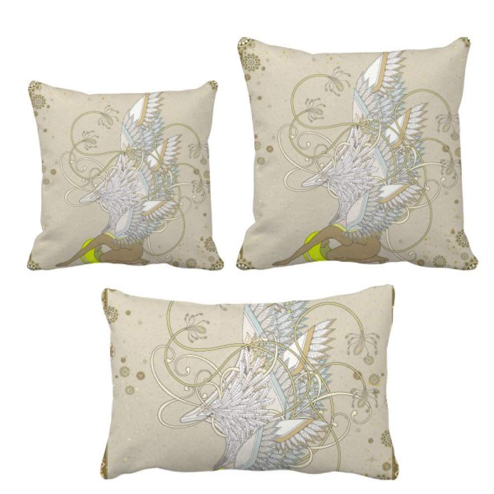Housse de coussin aile japonaise Ukiyo-e pour relooker un canape terne