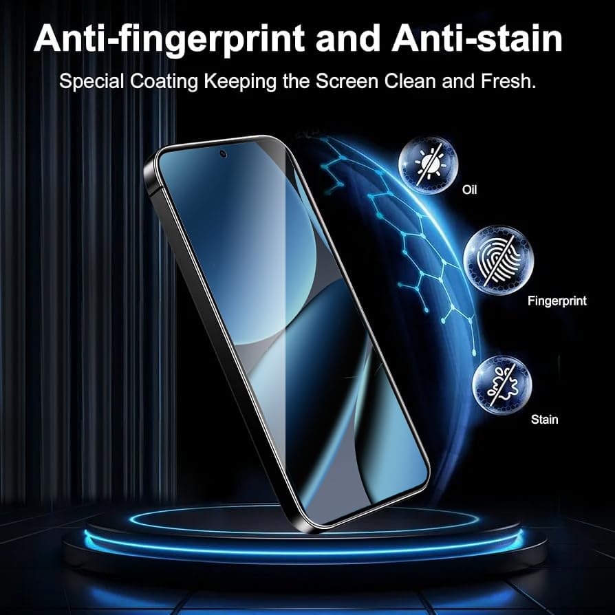 Image of Premium Tempered Glass Screen Protector Guard Compatible For Realme 16 Pro 5G (6.78 Inch, Pack of 1) | Edge to Edge Coverage With Easy to installation kit for Smartphone