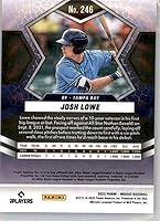 Vista 2 de 2022 Panini Mosaic #246 Josh Lowe RC Rookie Tampa Bay Rays Baseball Trading Card
