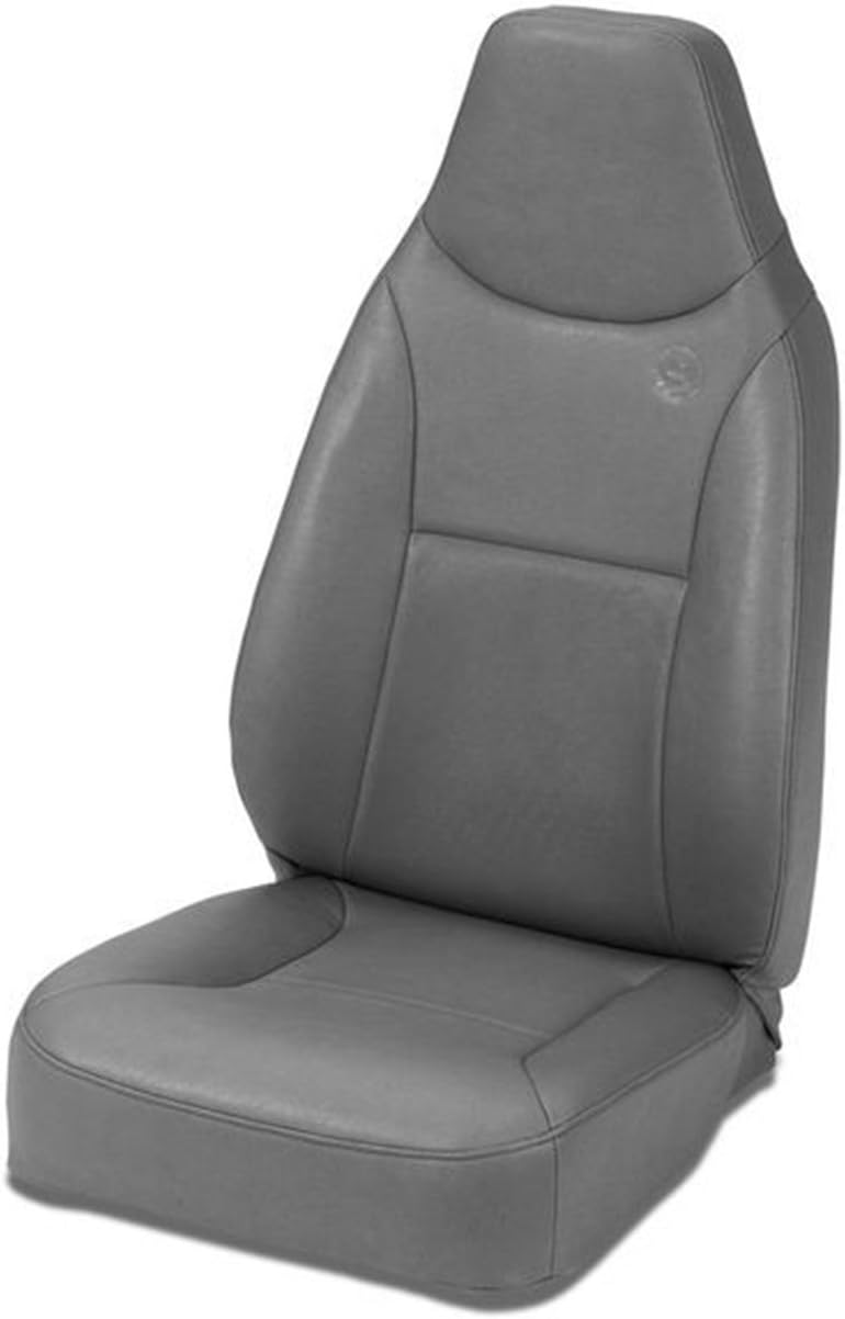 Bestop 39436-15 Black Denim Trailmax II Standard Front Seat - Jeep 1976-2006 CJ7 & Wrangler; 1997-2002 Requires Adapter 51256; 2003-2006 Requires Adapter 51245 Driver/51248 Passenger