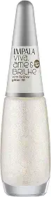 ESMALTE IMPALA VIVA AME E BRILHE GLITTER 3D VIM BRILHAR COMERCIAL