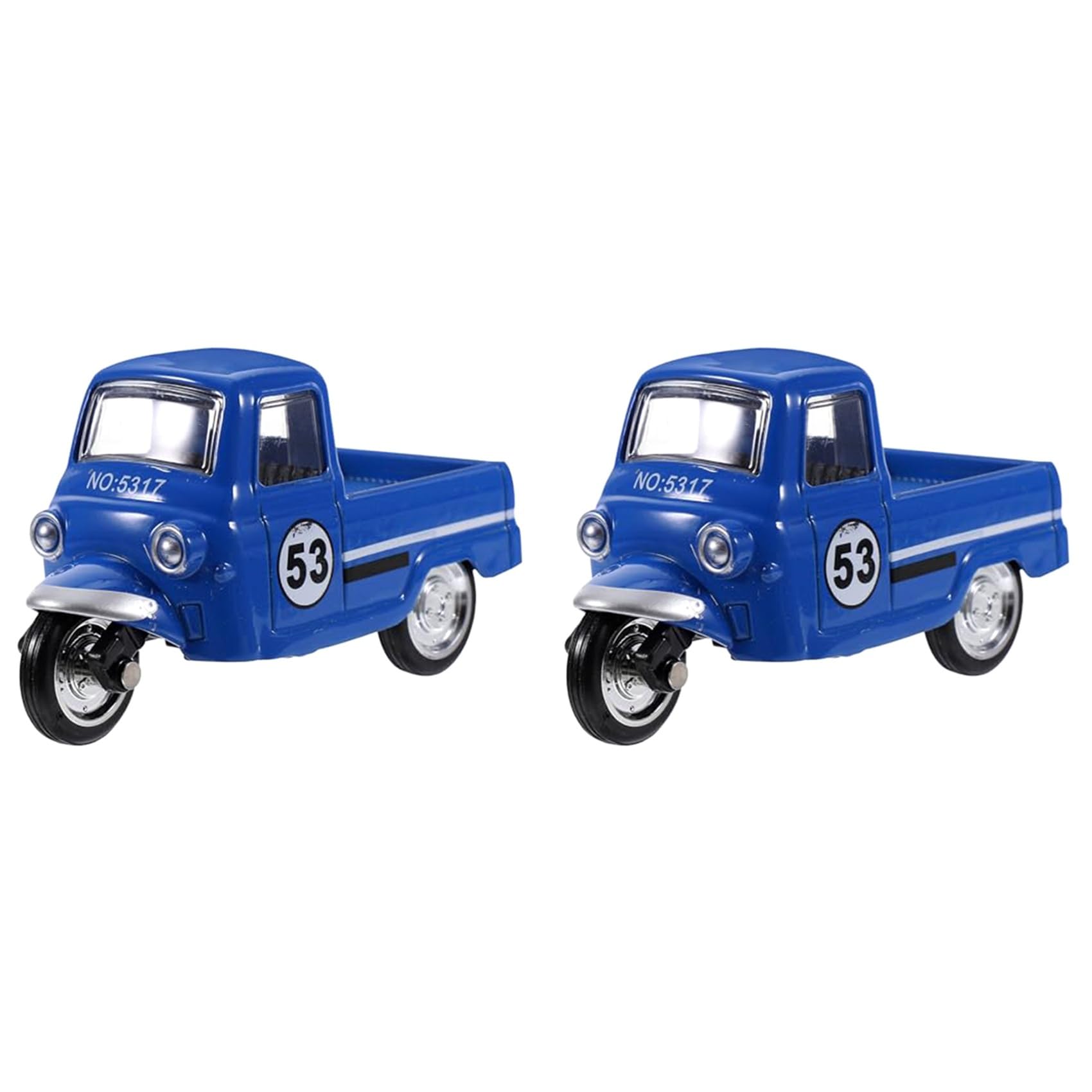Vjsujehgy 2X Vintage Tricycle Model Tricycle Adornment Tricycle Car Model Car Ornament Desktop Car Ornaments Statue-C