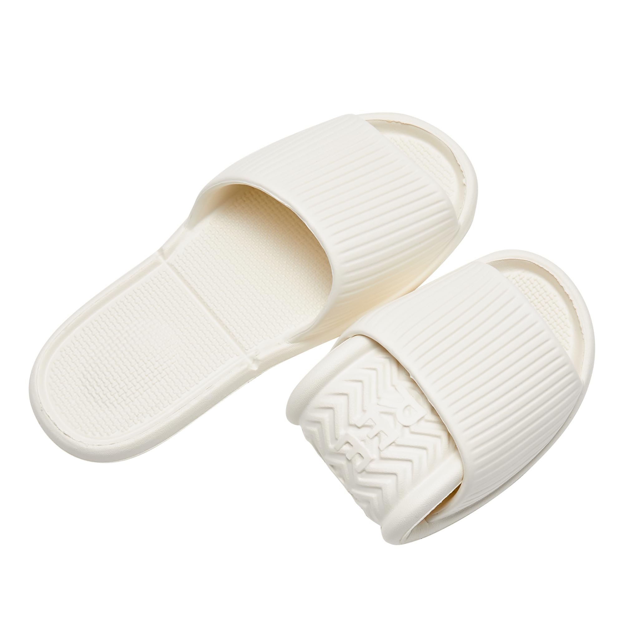 Shower Slippers Foldable Travel Slides For Men Women Unisex Hotel Beach Swimming Trip Quick Dry Non-Slip Lightweight EVA Sandals Indoor Outdoor — view 8