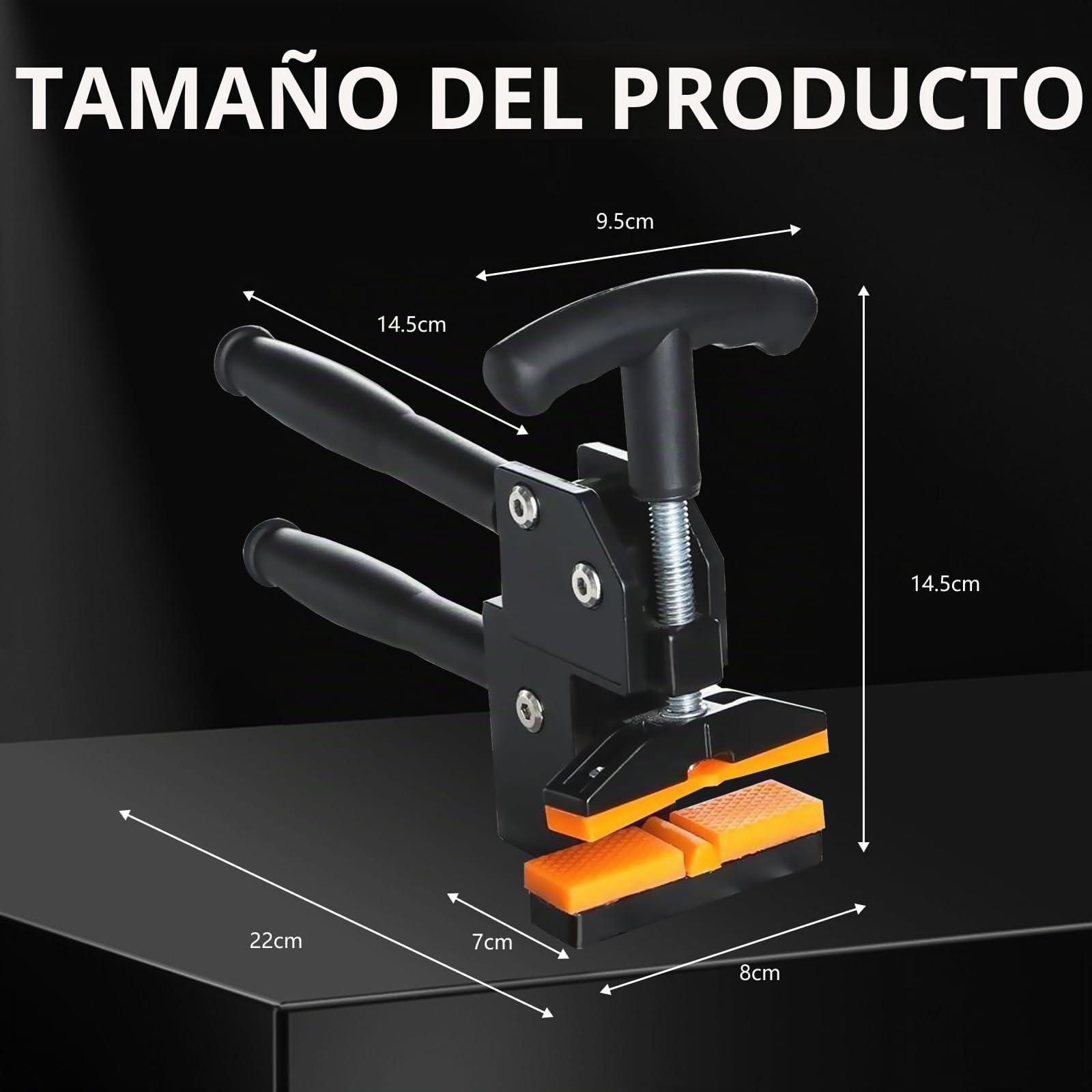 Cortador de Azulejos Manual, Alicates de Presión para Azulejos y Vidrio Ideal para Gran Formato Porcelana Cerámica Mármol Azulejos Esmaltados y Proyectos Profesionales de Corte