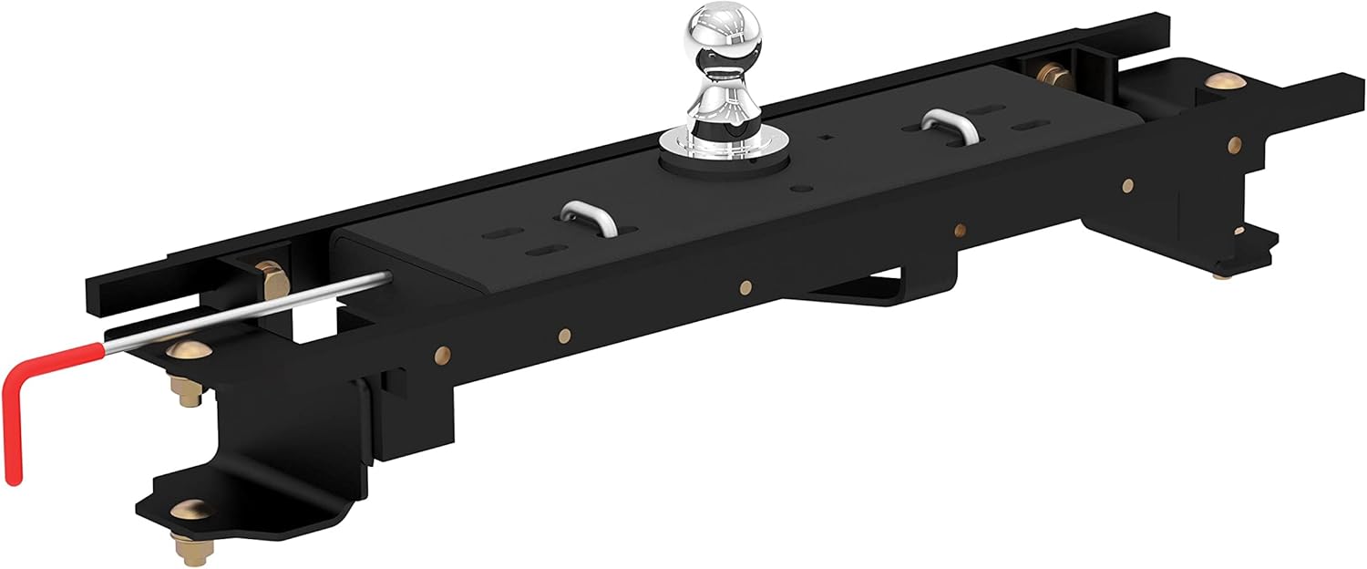 Double Lock Gooseneck Hitch Kit with Brackets, Compatible with Select Tundra, 6.5' Bed