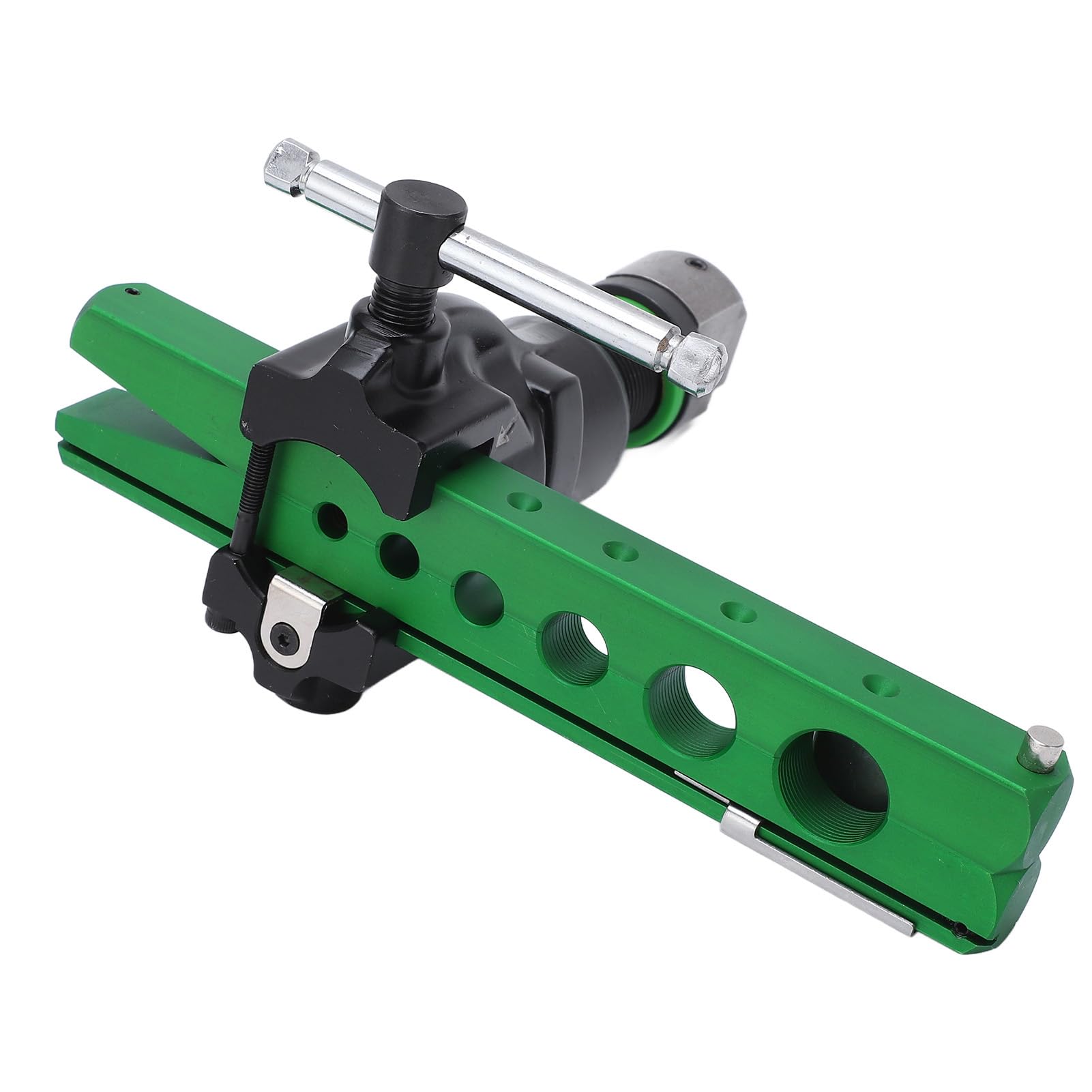 Ausla Herramienta de Abocardado de Cono Excéntrico de Aleación de Aluminio Expansor de Tubo de Trinquete Herramienta de Abocardado de Tubo Manual de 45 Grados para Usuarios de Reparación de Plomería