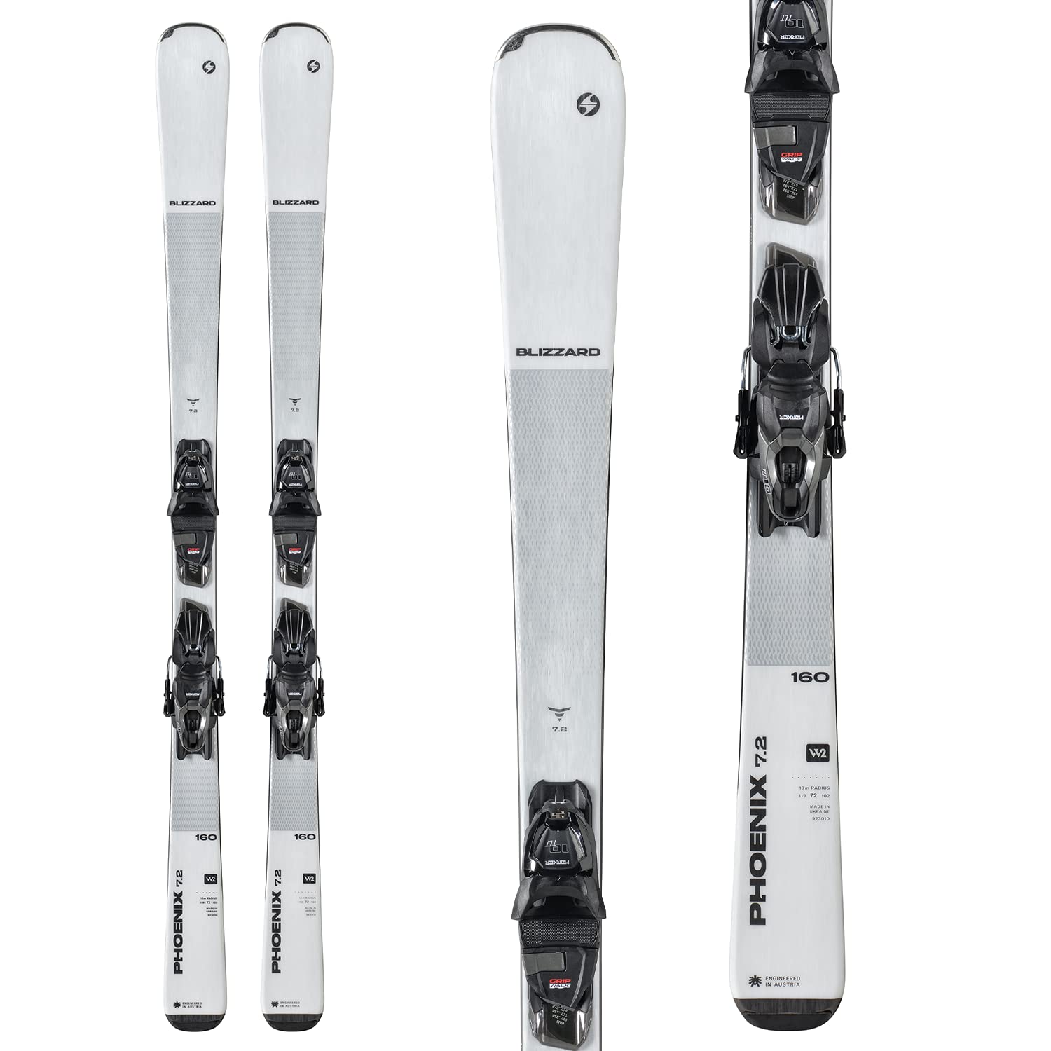 2023 Blizzard Phoenix 7.2 Women's Skis w/ Marker TLT 10 Bindings (146)