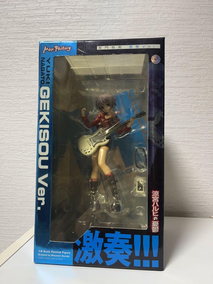 涼宮ハルヒ 長門有希 フィギュア ギター