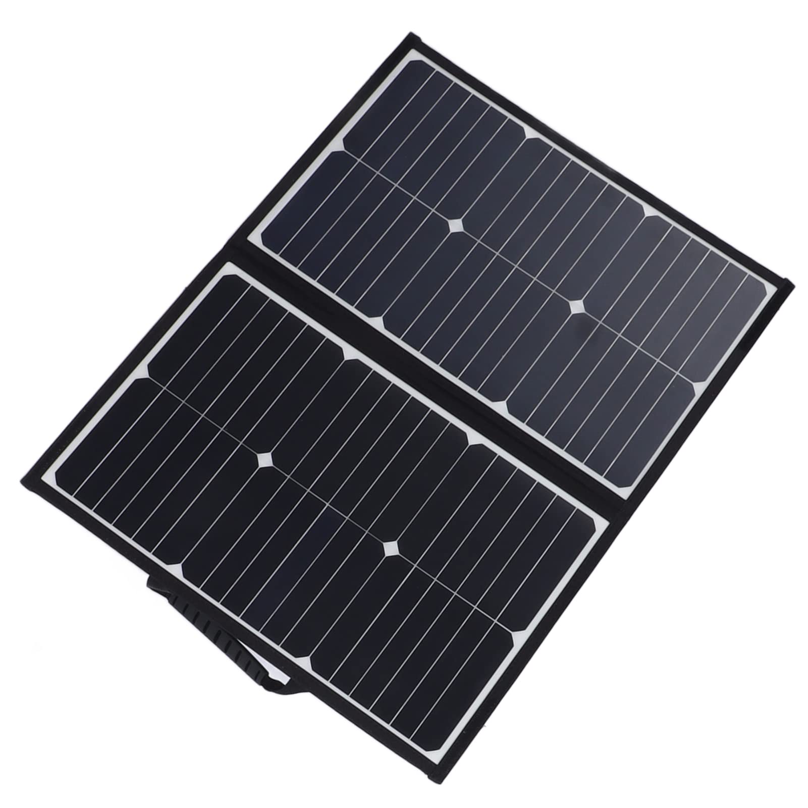 FTVOGUE Cargador de Paneles Solares 40W 18V Panel de Carga Solar Portátil Impermeable SP PET Diseño Liviano Plegable para Acampar Ciclismo Senderismo Viajes Al Aire Libre Usuarios