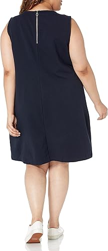 Miniatura 2 de Tommy Hilfiger Vestido sin mangas con cordones para mujer Plus