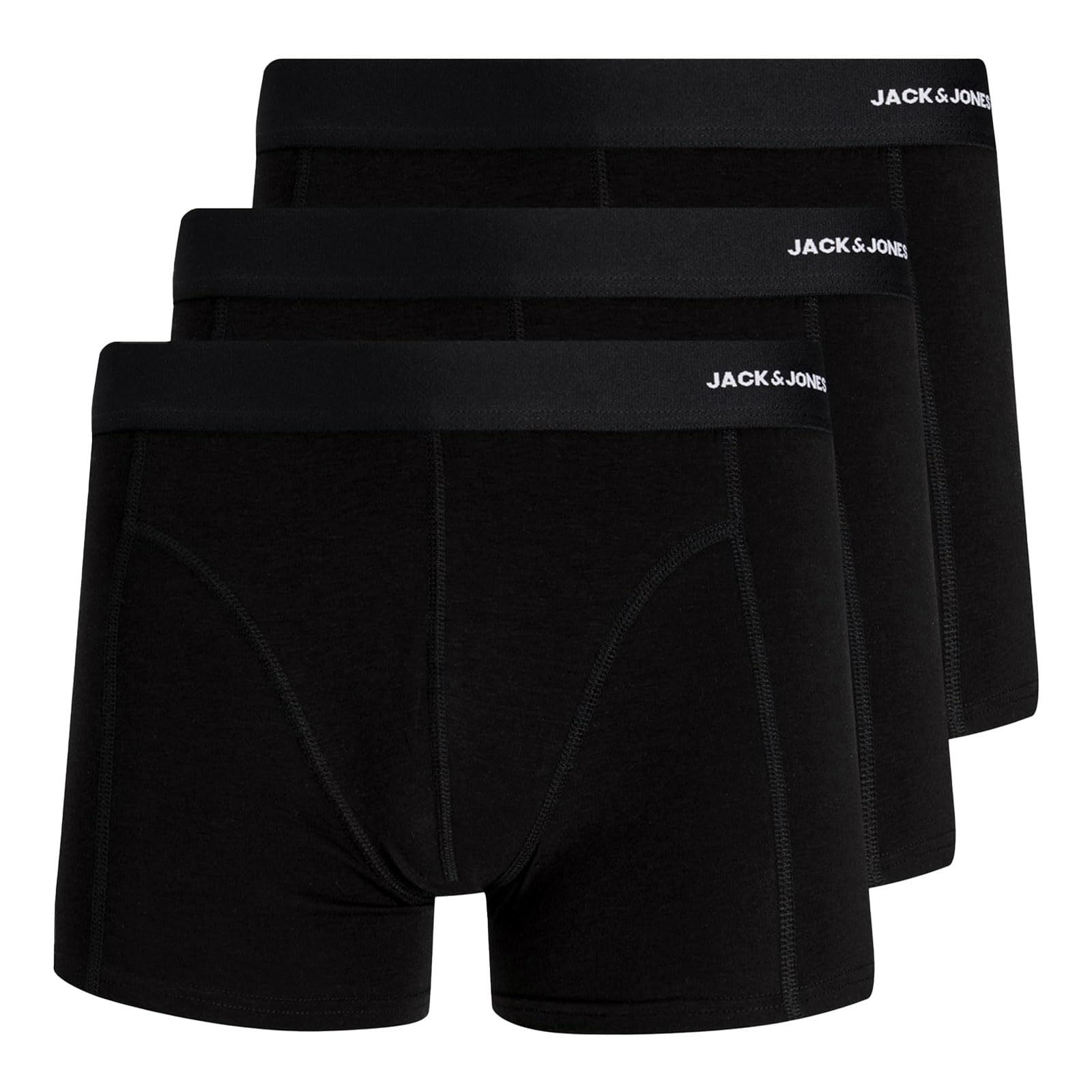 Bóxers de algodón premium JACK & JONES pack de 3 con ajuste anatómico 5