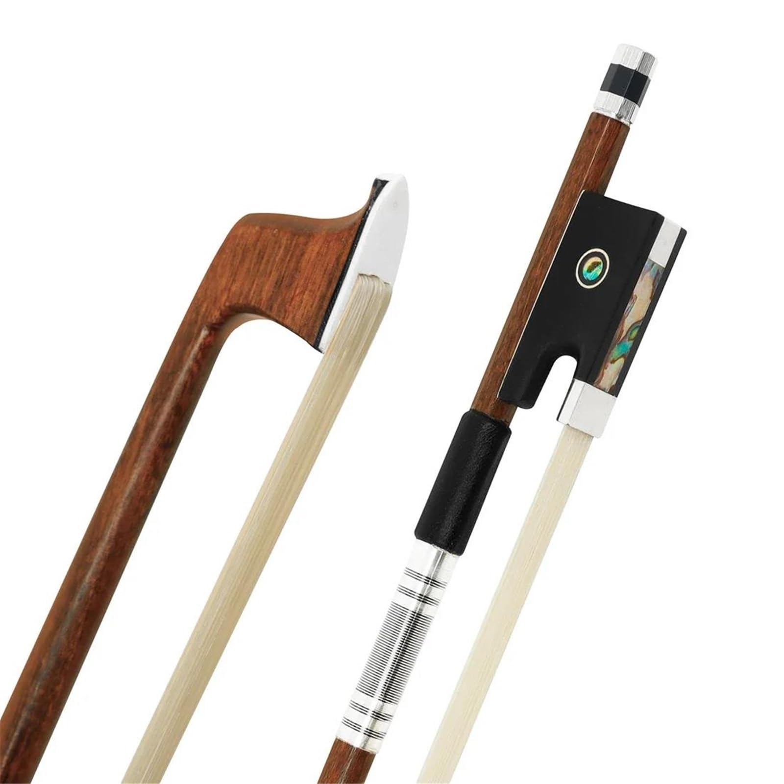 Arco Per Violino Archetto Per Violino 4/4 In Legno Brasiliano Coda Di Cavallo Ebano Accessori Per Strumenti Musicali