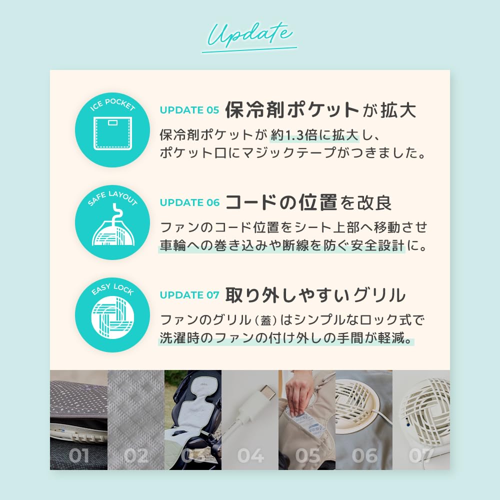 Amazon.co.jp: エアラブ5 ドーナツ ベビーカー ファンシート 赤ちゃん
