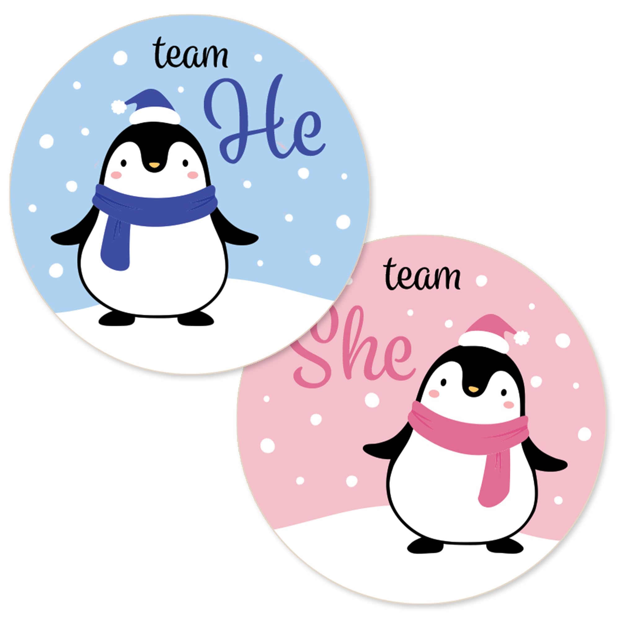 Pingouin révélant le sexe : 40 étiquettes autocollantes pour réussir l'animation de votre fête