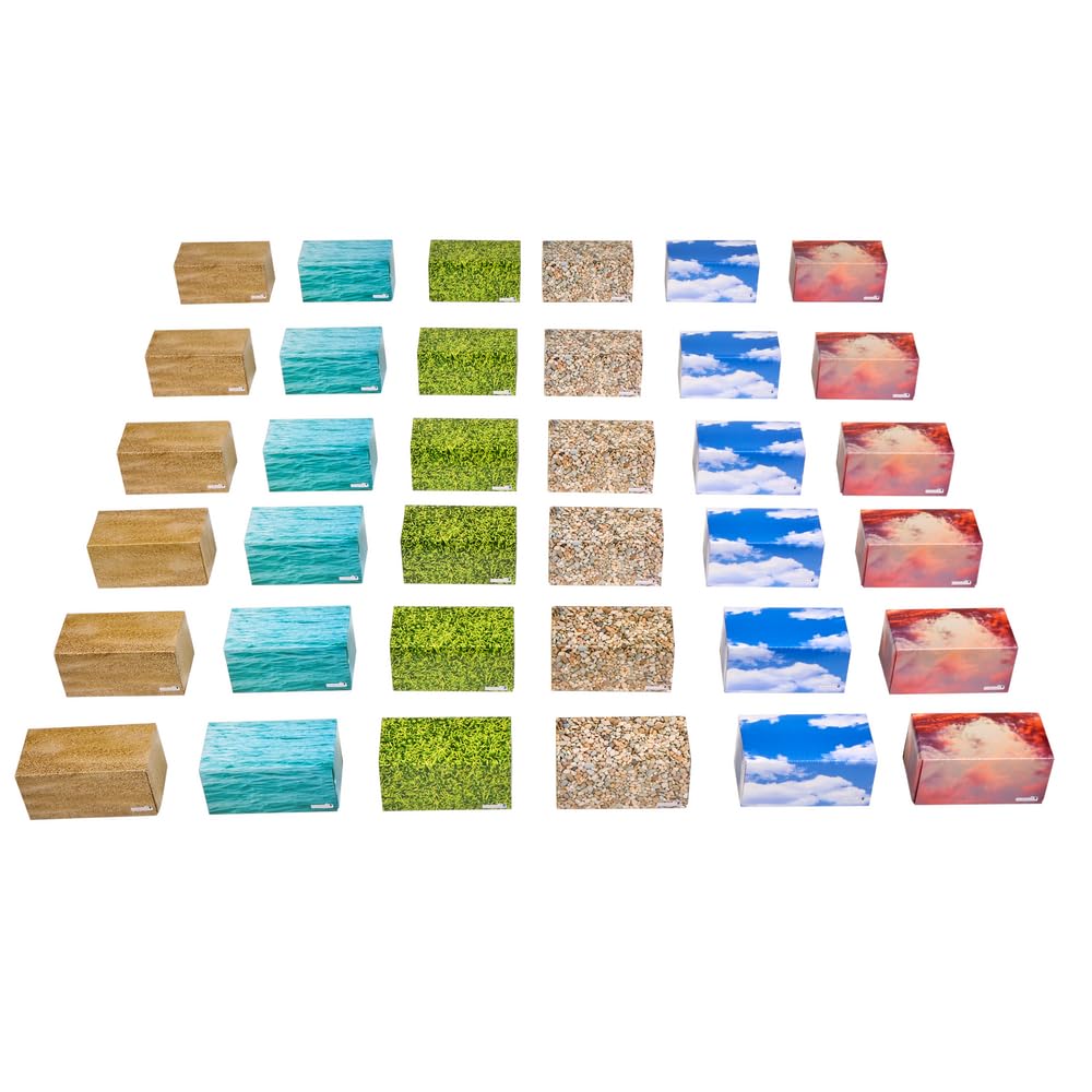 Excellerations Nature & Beach Blocks Set of 36