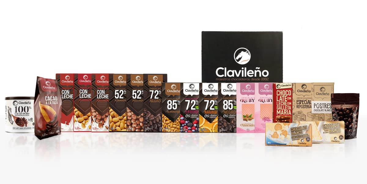 Lote Chocolates Clavileño - Pack Premium (20 variedades)