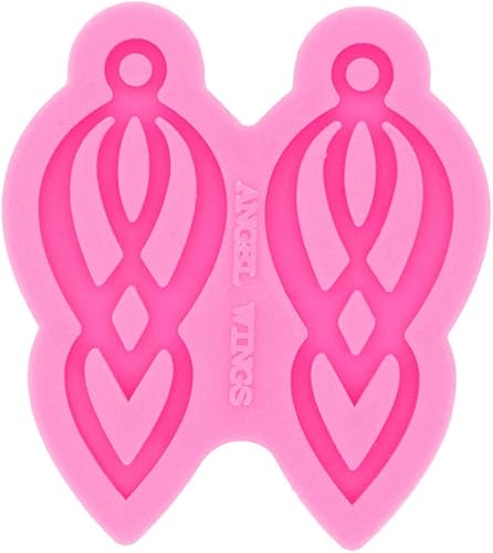 Miniatura 5 de Moldes de silicona para aretes medianos para manualidades, fabricación de joyas de resina, moldes de resina epoxi, moldes de resina de silicona para