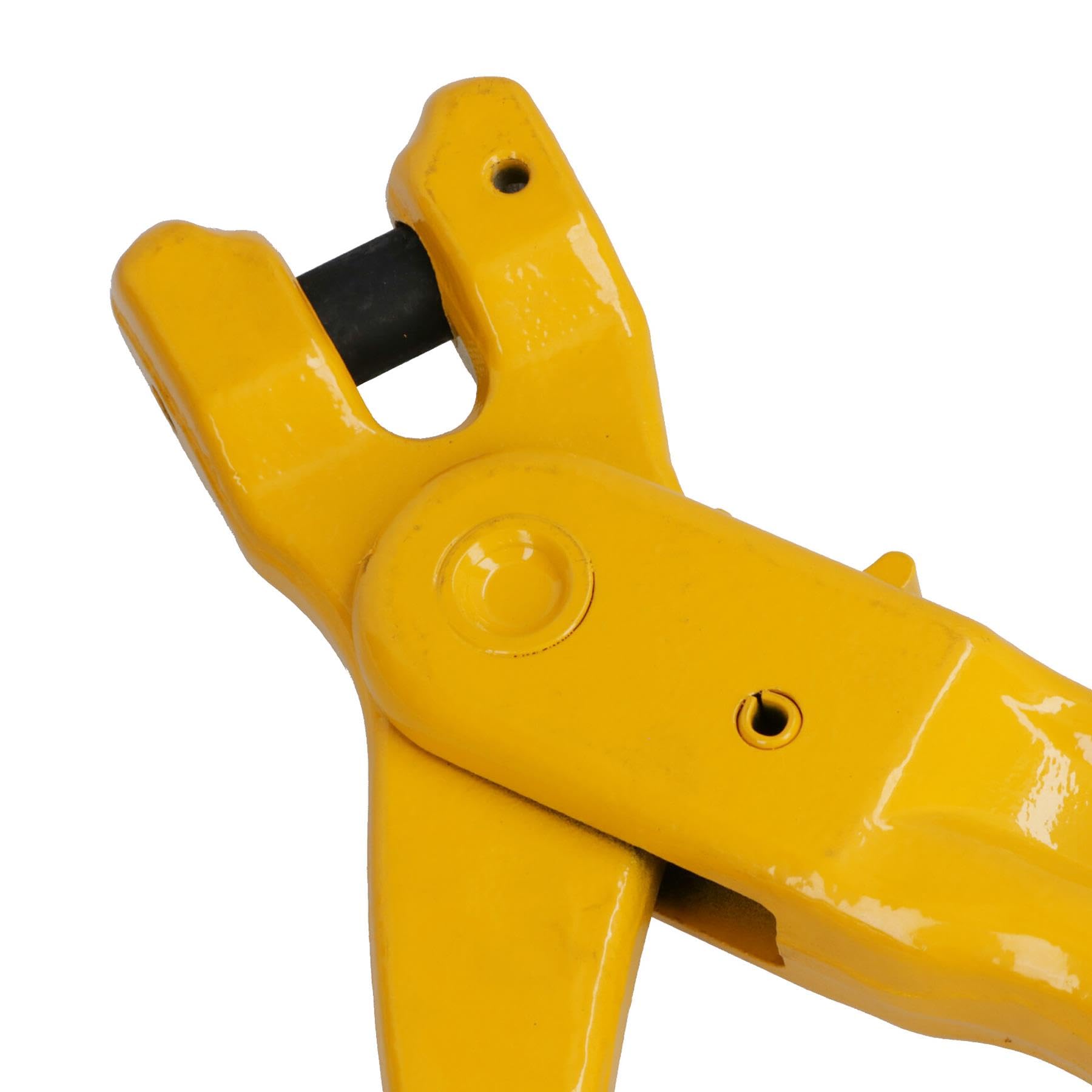 Clevis Sling - Cierre de seguridad con gancho de bloqueo automático W.L.L 2 toneladas para cadena de 7-8 mm, 4 piezas