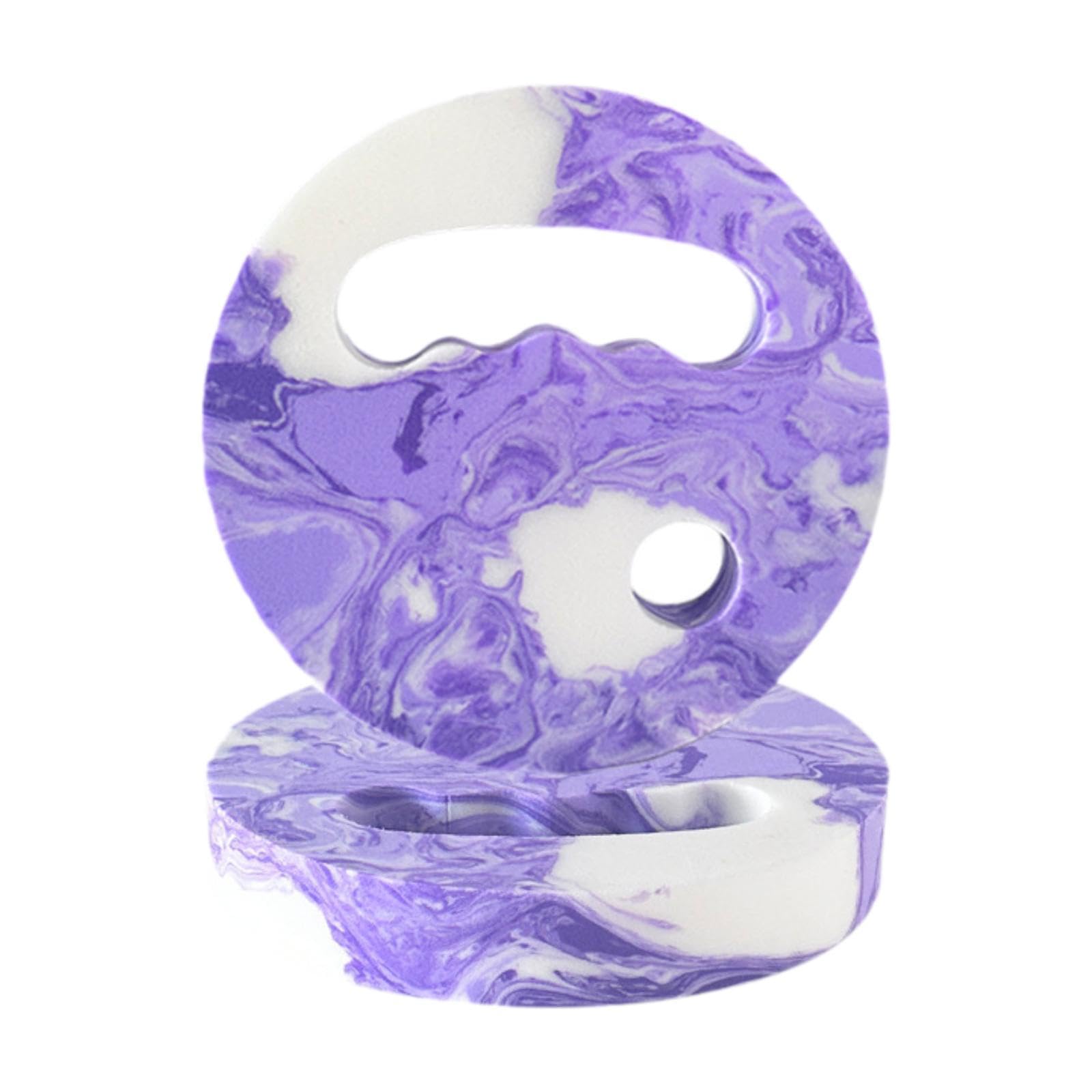 Water Exercise Discs Comfortable Underwater Resistance for Pool Beach Summer Purple White| Aquatic Fitness Equipment| Equipment & Gear | Running Yoga |Sporting Goods-image-9