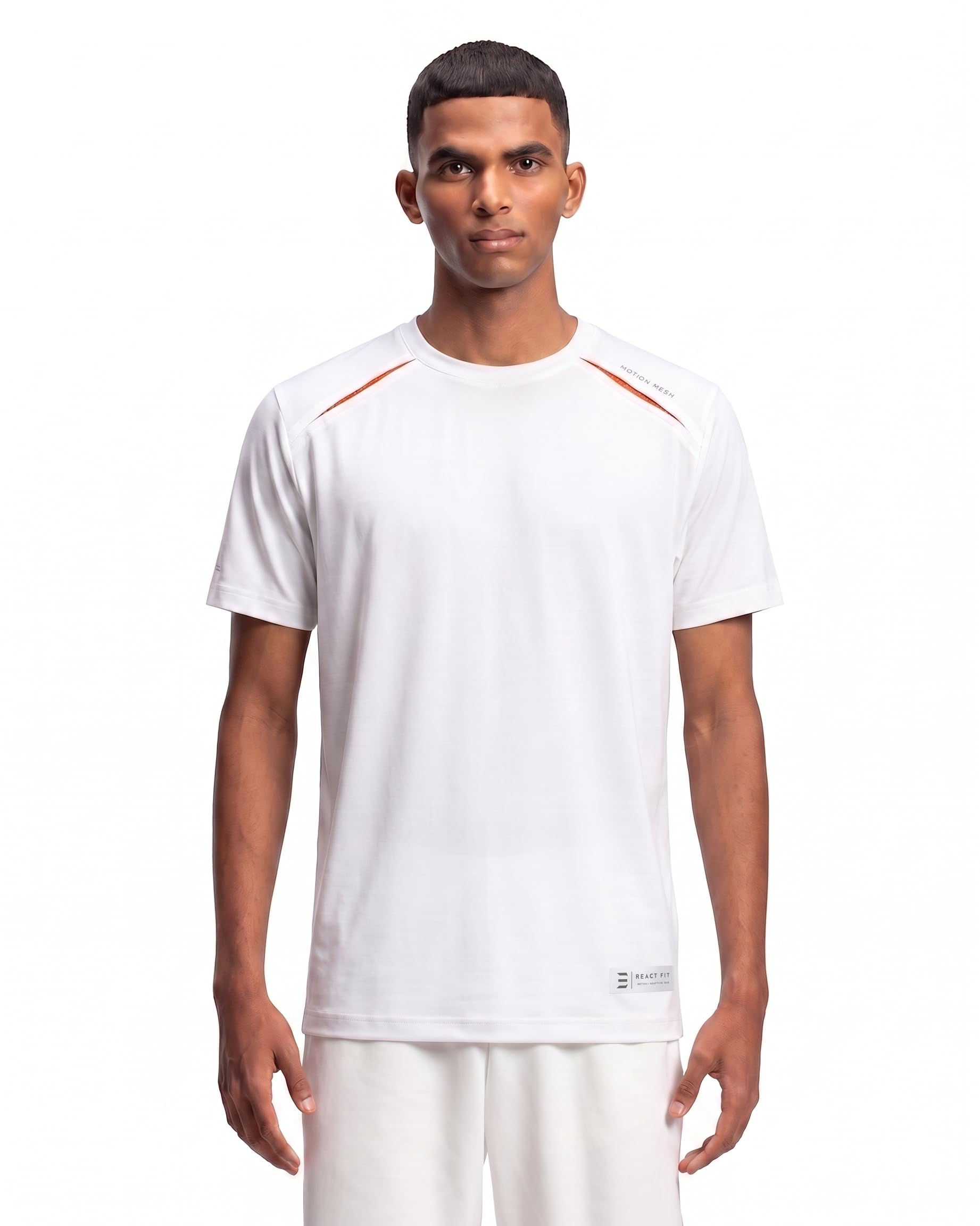 ELEVAR Men’s ReactFit™ T-Shirt | India’s 1st Motion-Adaptive All-Purpose Performance T-Shirt | Breathable Quick Dry Fabric, SPF 30 UV Protection for Gym, Sports, Running & Everyday Wear-picture-21