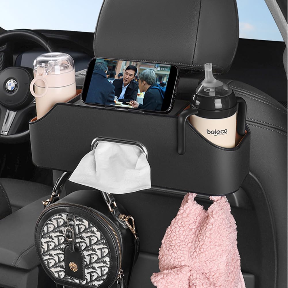 Amazon.co.jp: OKAHITA 車用シートバック 多機能収納ボックス シート