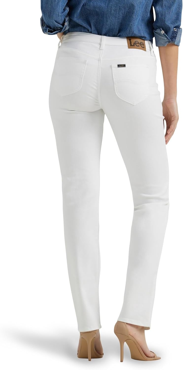 Lee Womens Legendary Mid Rise Straight Leg Jean