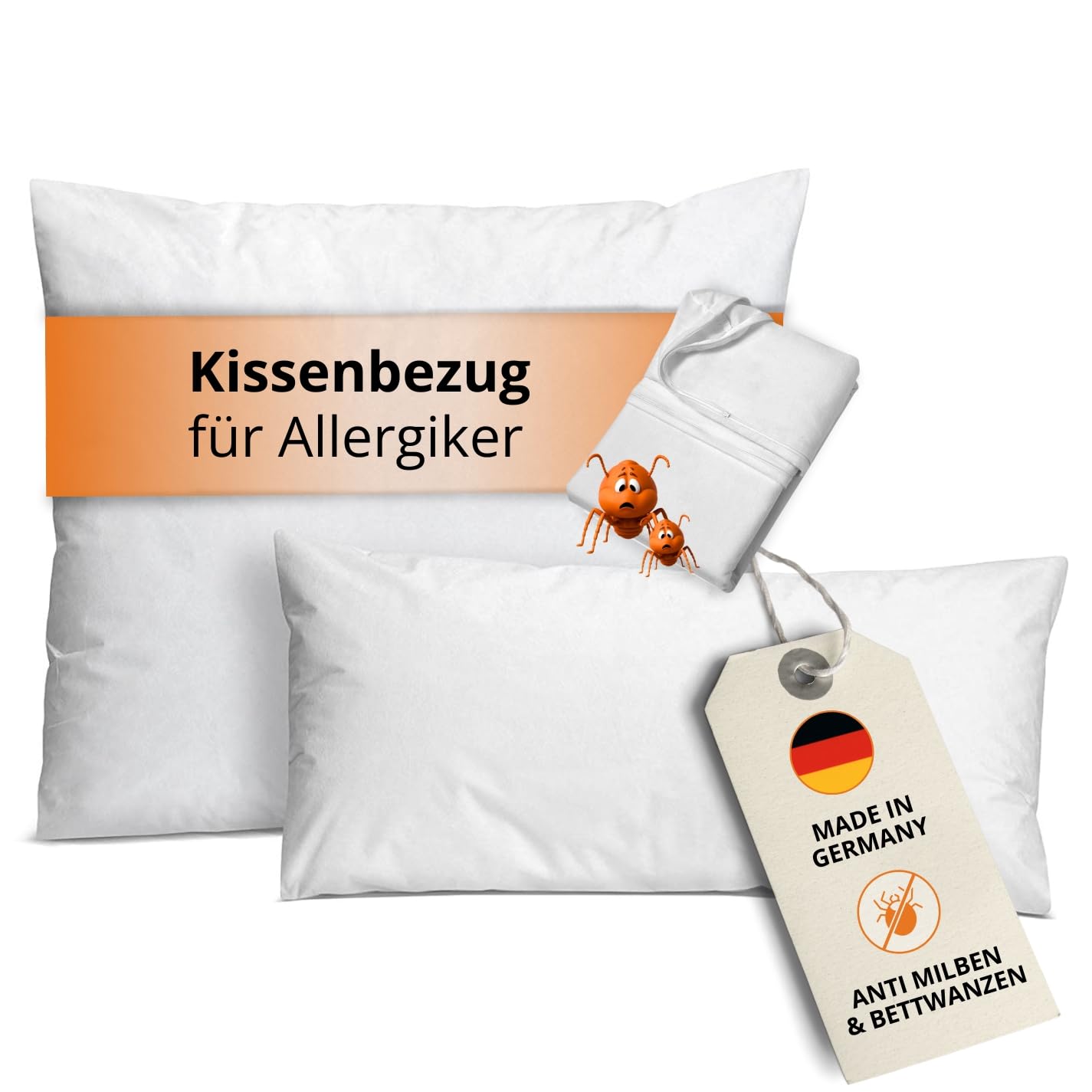Housse anti-acariens 40 x 145 cm pour un confort idéal sur le côté