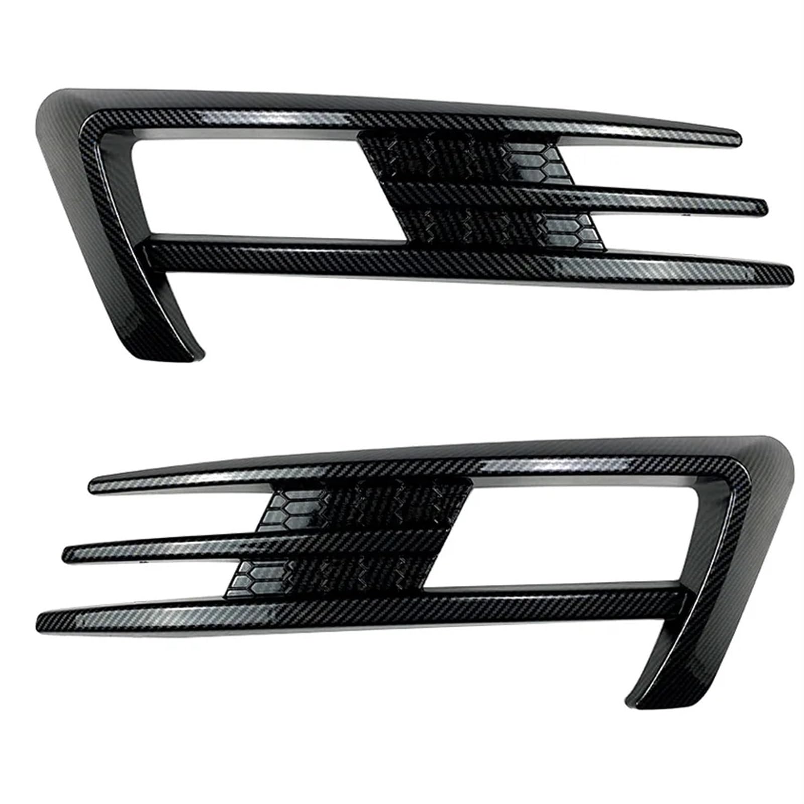 Grille de phare antibrouillard Golf 7 MK7 avec aileron avant carbone