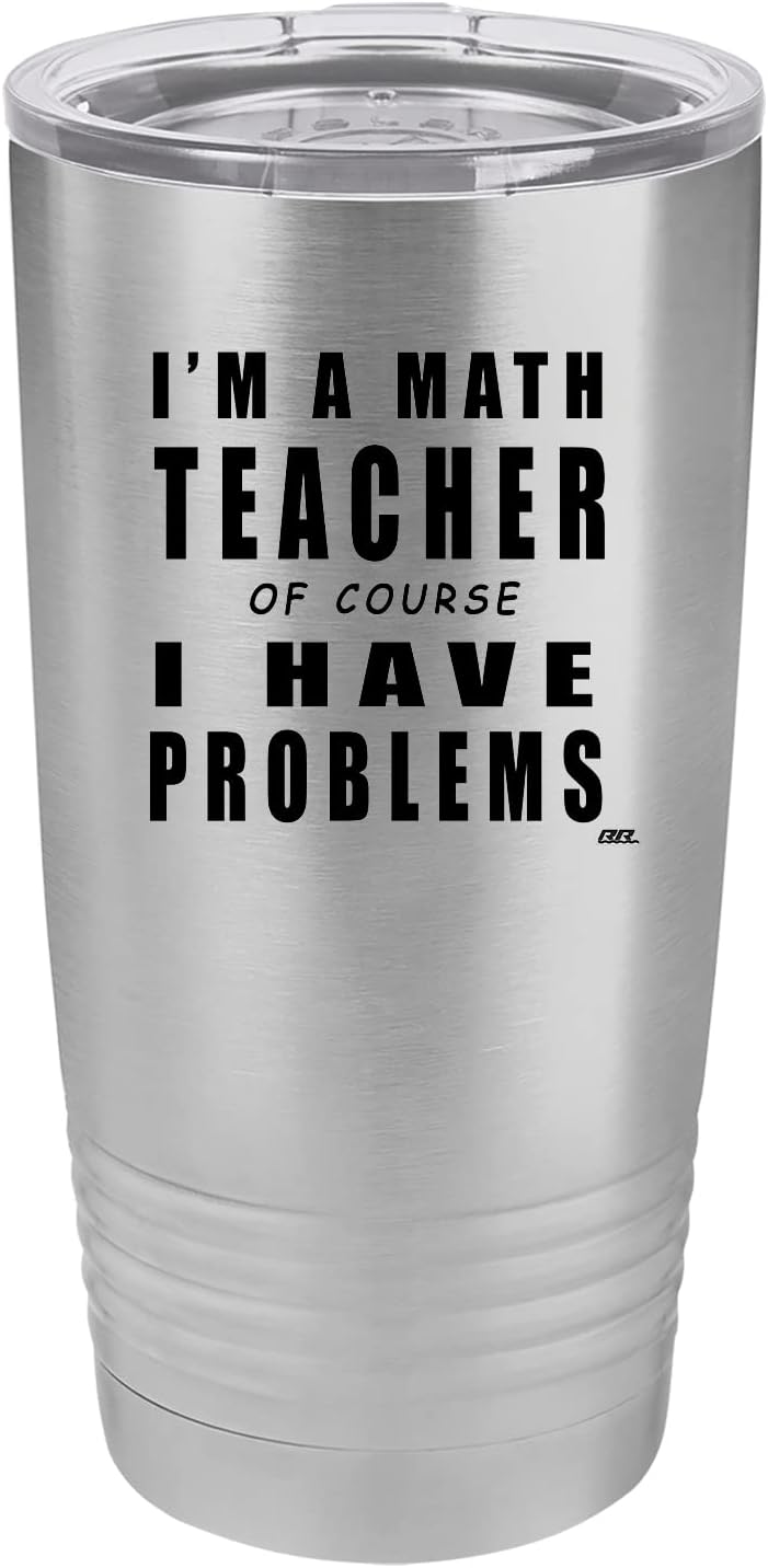 Amazon.com | Rogue River Tactical Funny Math Teacher Problems Large 20 ...