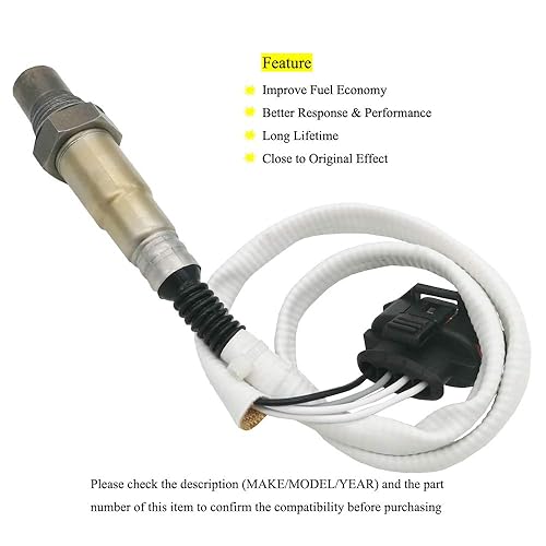 Miniatura 2 de Amrxuts Sensor de oxígeno ascendente 213-4699 para Chevrolet Cruze Sonic 1.8L L4 55572215 2012-2018