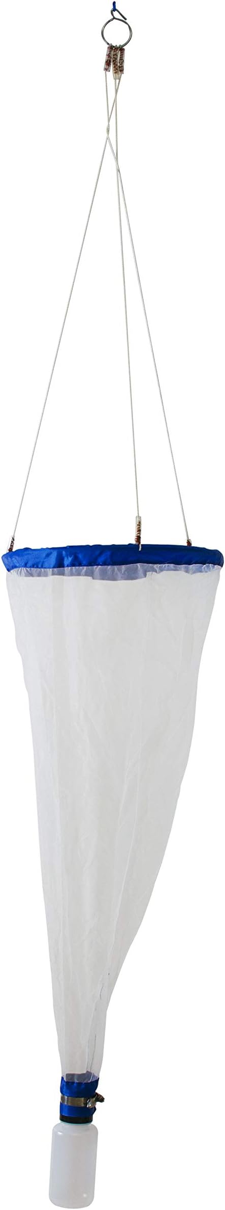EISCO Plankton Net & Collection Vial - 35" Depth, 12" Diameter - Includes Plastic Vial & 2 Collection Bottles