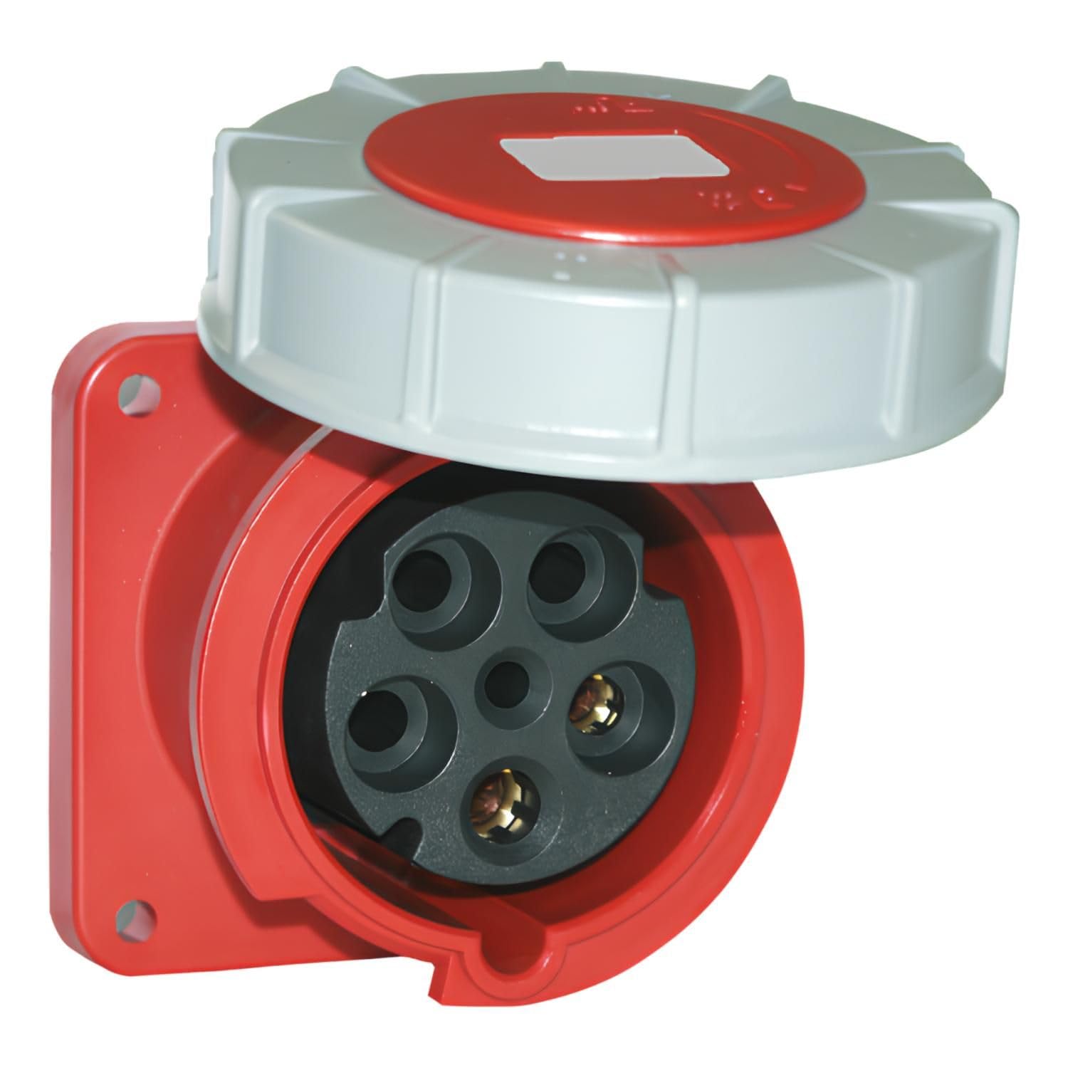 Bases trascuadro inclinées IP67 Solera 931458A connecteur industriel robuste 400V
