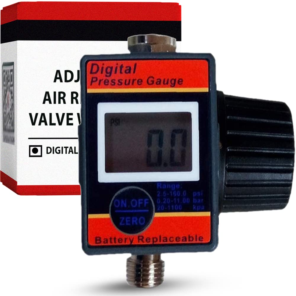 Buy LE LEMATEC Air Regulator with Diaphragm Air Pressure Control Valve