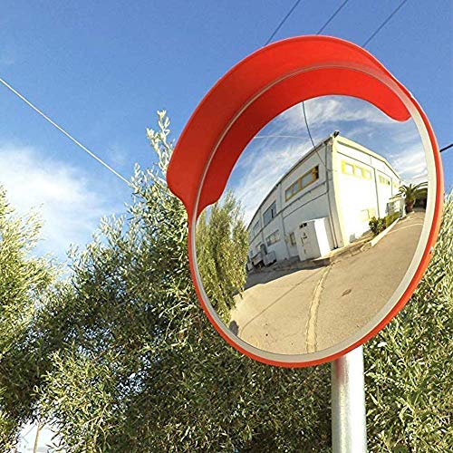 Lentille grand angle de circulation extérieure et miroir convexe de sécurité routière