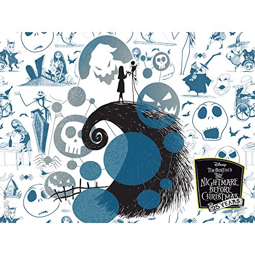 Tervis Disney - Nightmare Before Christmas 25Th Anniversary Insulated Tumbler With Wrap And Black Lid, 24Oz, Clear #TOP1