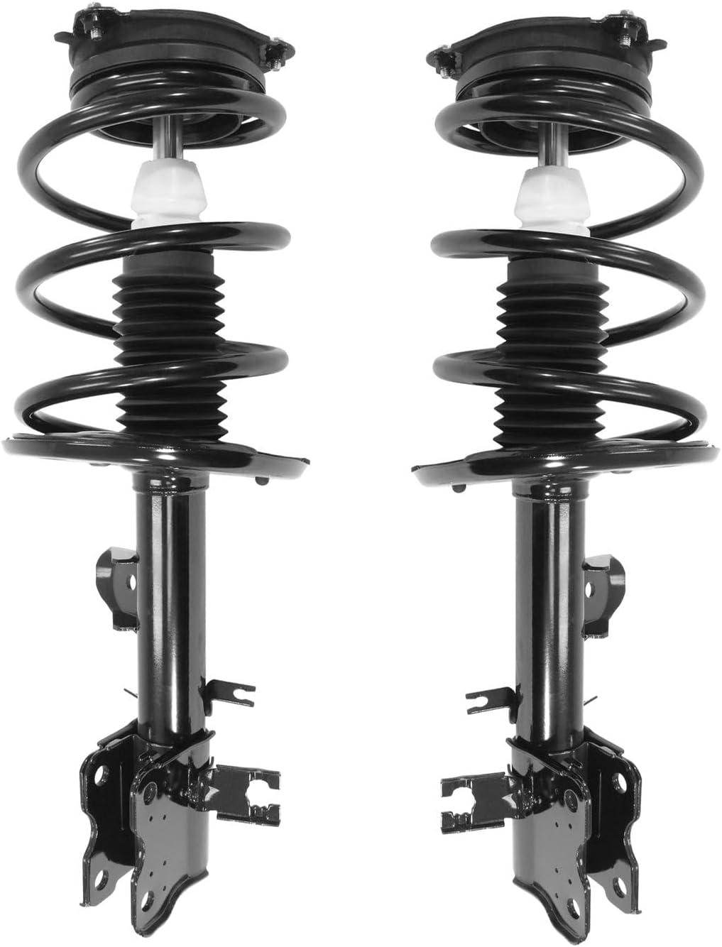 COMPLETESTRUTS - Front Quick Complete Strut Assemblies with Coil Springs Replacement for 2011-2017 Nissan Quest - Set of 2