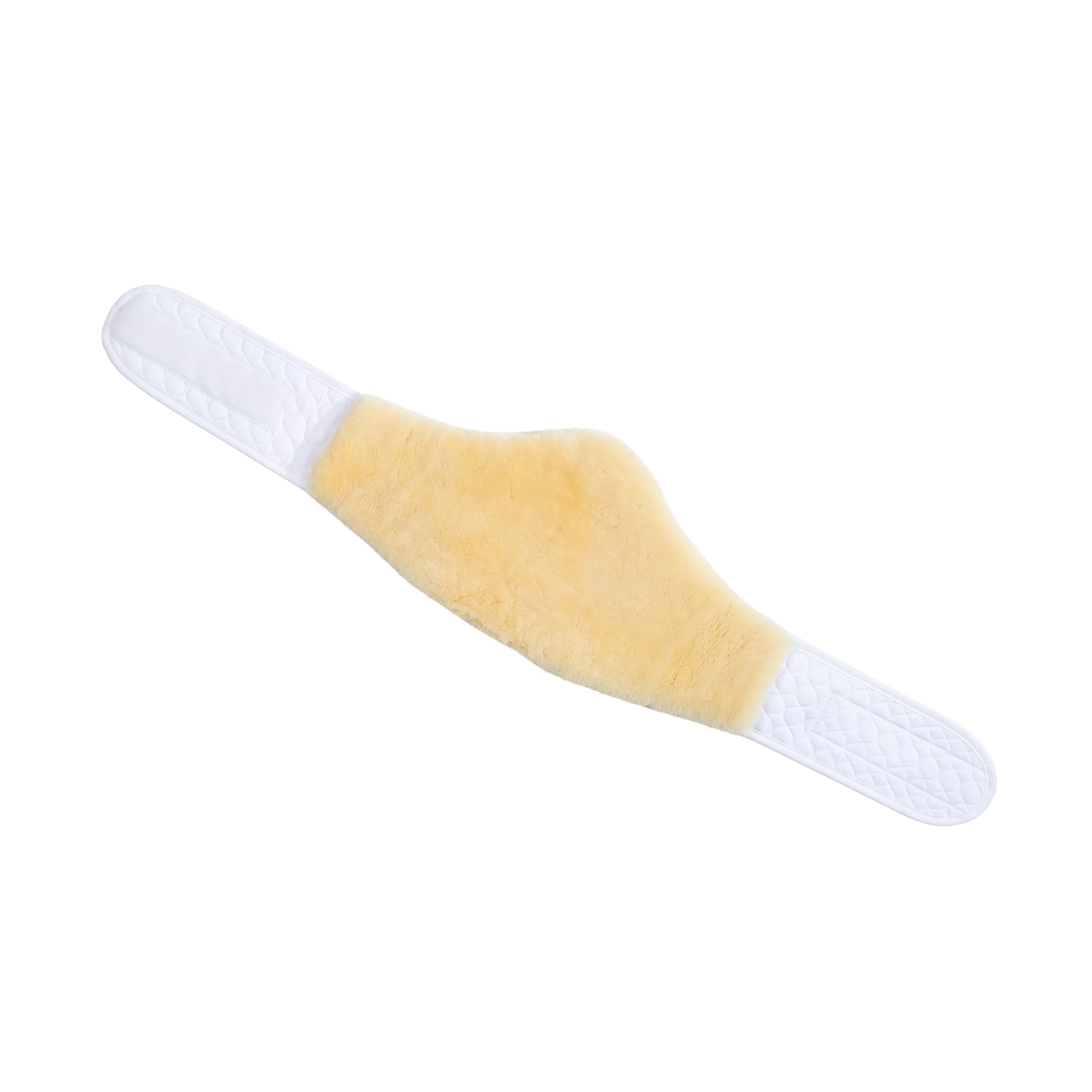 Lammfell-Nierenwärmer von CHRIST – unisex Nierengurt mit Innenseite mit medizinischem, echtem hochwertigem Fell, in der Farbe natur und der Größe M (95-110 cm)