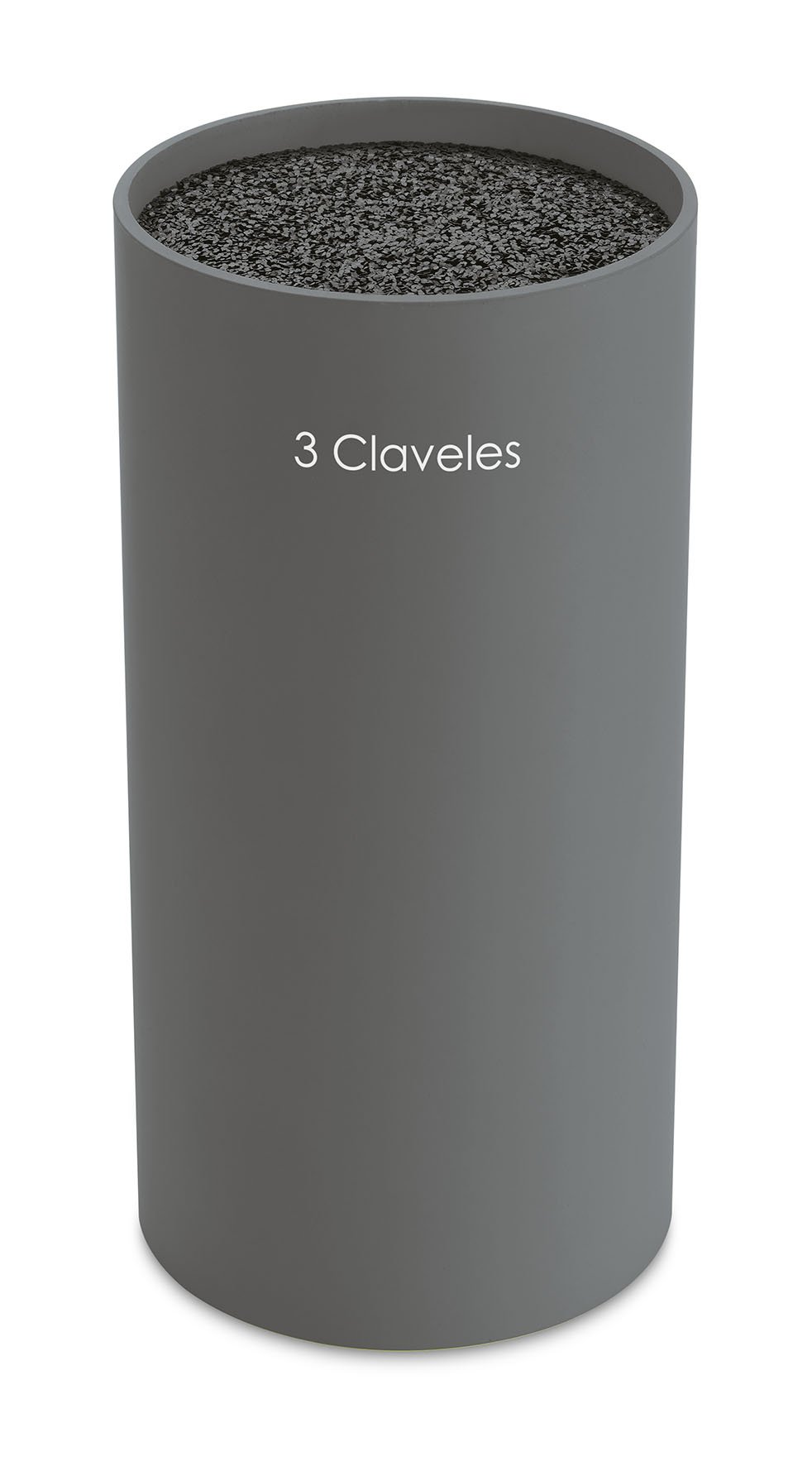 3 Claveles Línea DOMVS Juego de Cuchillos de Cocina, Acero Inoxidable, Negro