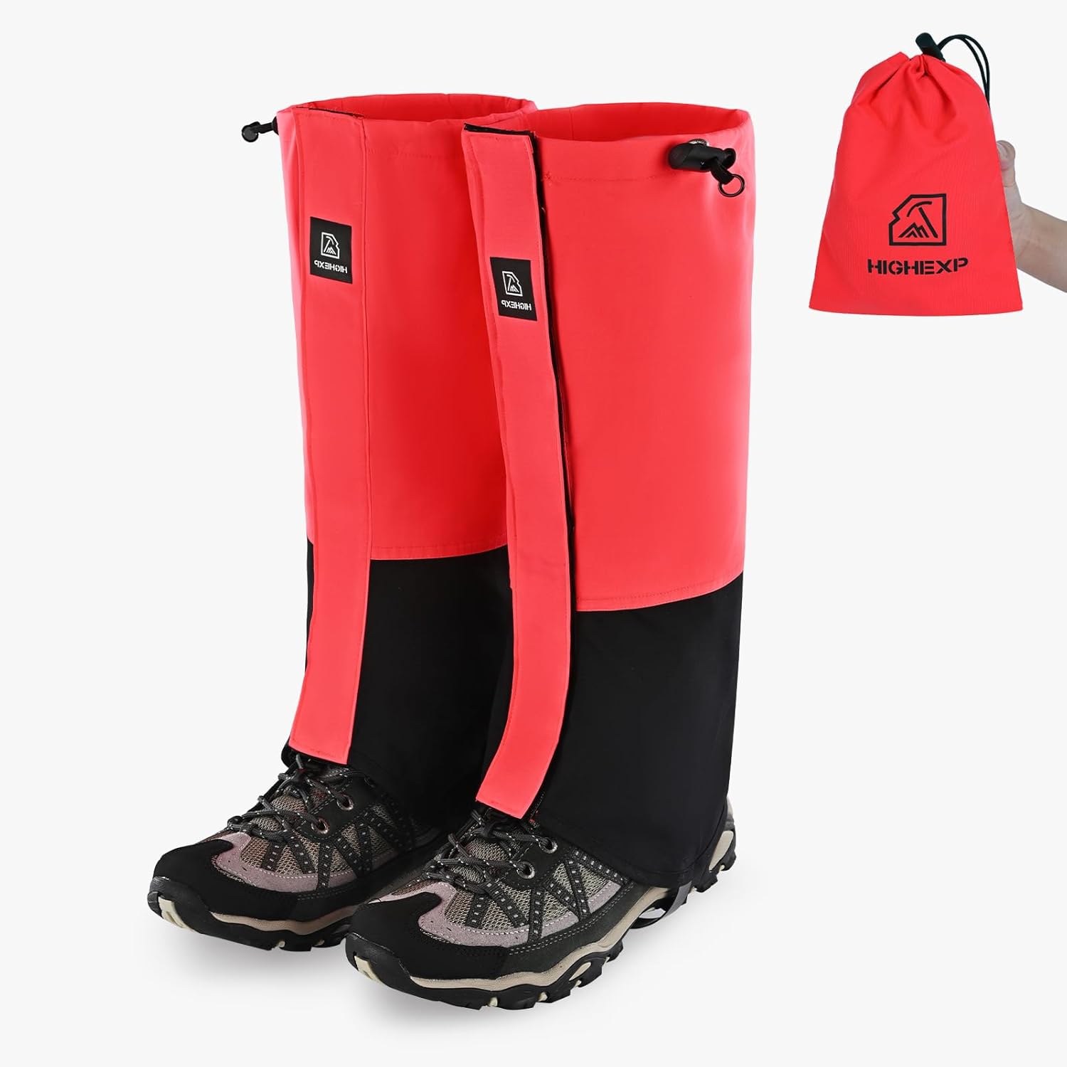 Leg Gaiters 100% Waterproof Adjustable Shoe Snow Boot Guard Gators for Hiking Shoe Cover Hunting Snowshoeing Climbing Walking for Women Men