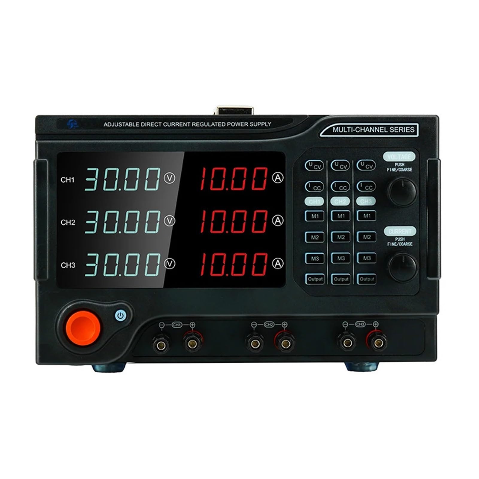 Fuente de alimentación programable multicanal de Laboratorio, 15V, 30V, 40V, 60V, 100V, 150V, 160V CC, Doble Canal, 3A, 5A, 10A, 20A(2 plug-USB-485-232,30V 5A-01_15V 5A_100V 3A-01)