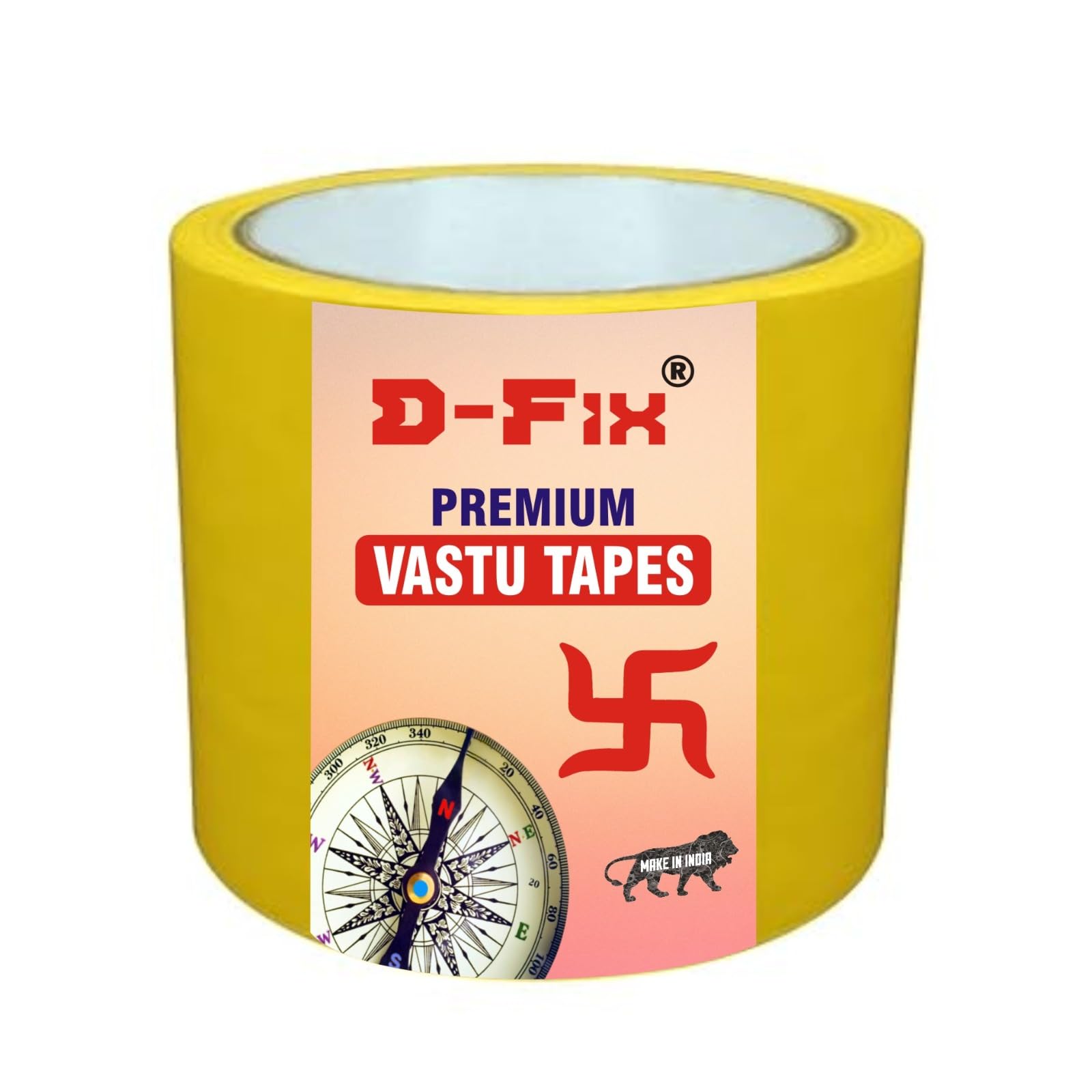 D-fix® Vastu Color Floor Tapes, Vastu Tape Vastu Dosh Remedy/Vastu Correction for WC Toilet and Entrance (4Inch Wide, 25 Meter Length Approx) -Yellow (B0CM1473P2) Amazon Price History, Amazon Price Tracker